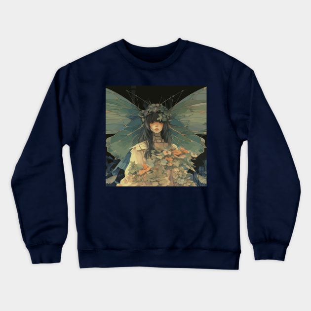 Fairycore Crewneck Sweatshirt by Ray Crimson